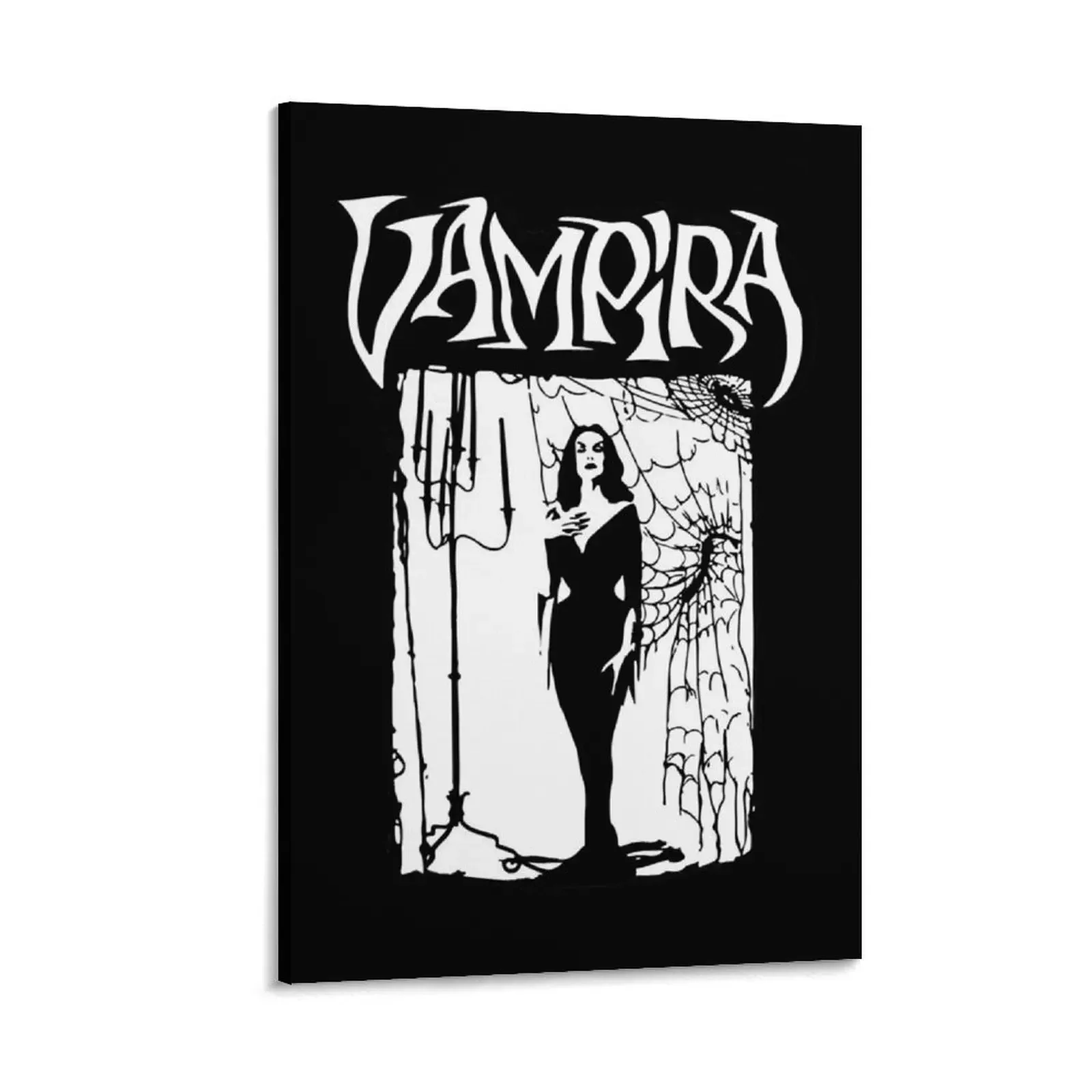 

Black vampira Canvas Painting posters Decoration home Posters on the wall