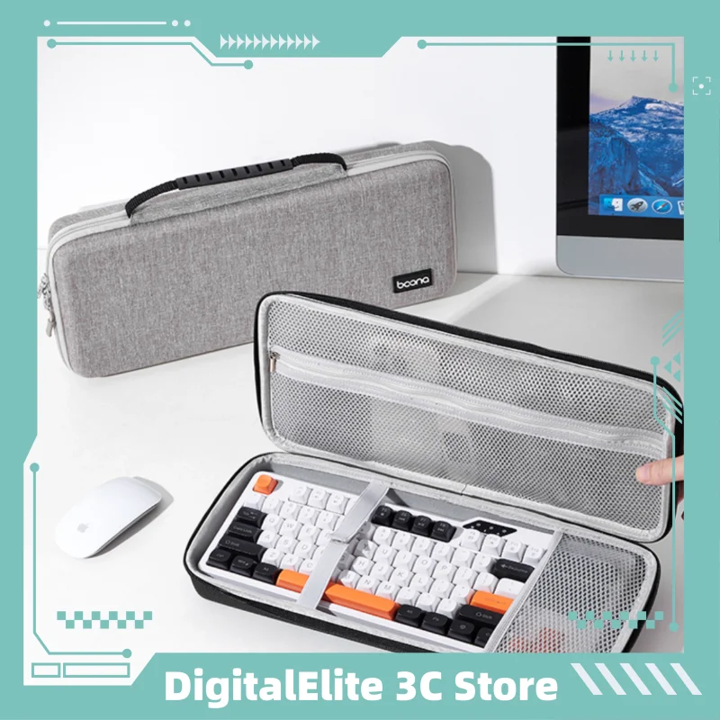 

Mechanical Keyboard Storage Bag Protective Shockproof Waterproof Case For Computer Office Peripherals Mice Keyboards Accessories