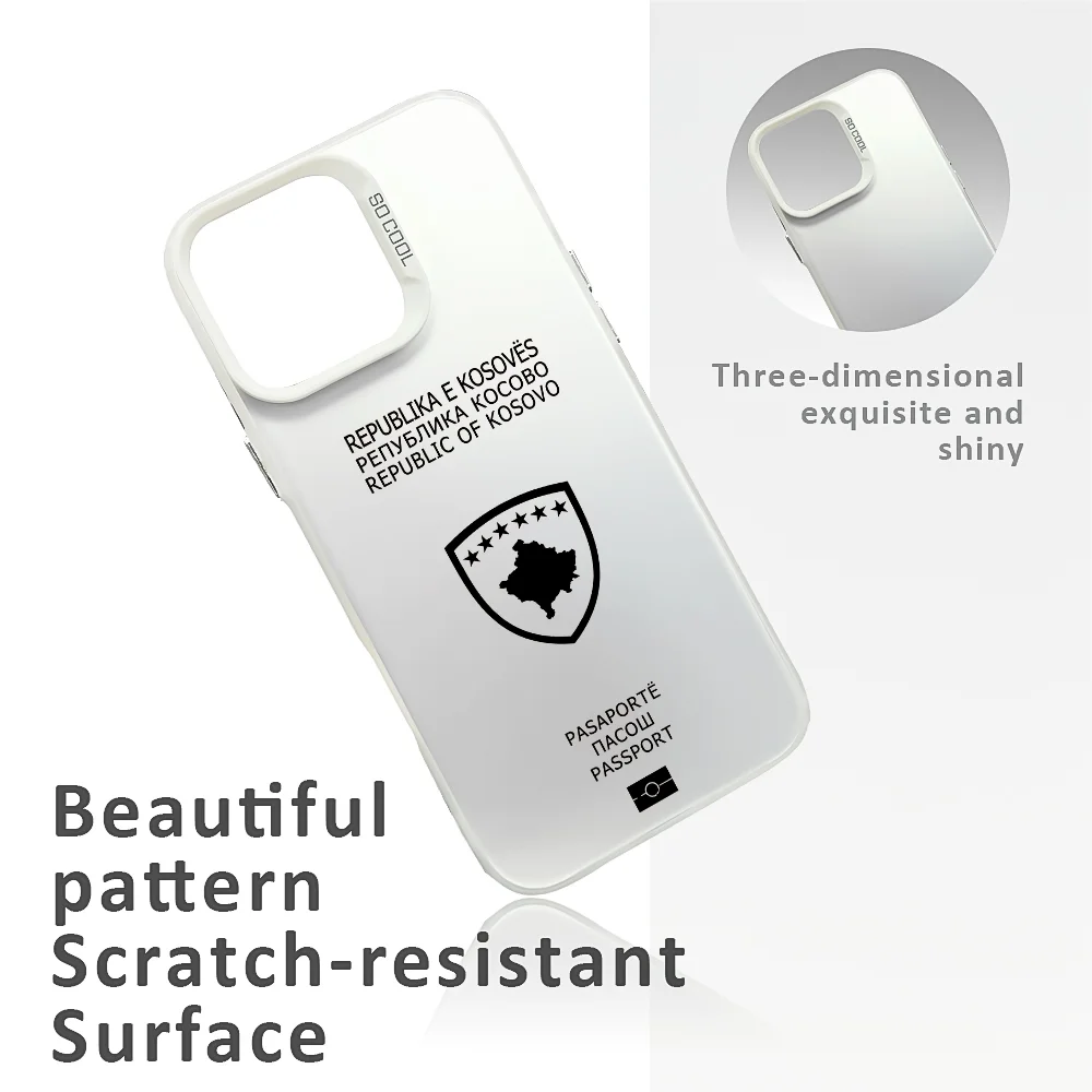 코소보 여권 디자인 샤오미 미 14T 14 13 12 12T 11 Lite 포코 X7 X6 F7 F6 F5 X5 F4 F3 X3 GT Pro 4G 5G 폰 케이스/백 커버