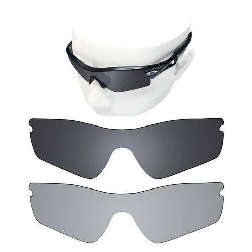 Imagen 2 del producto Lentes de repuesto polarizadas OOWLIT para gafas de sol Oakley Radar Path y Radar Path Asian Fit, multicolor