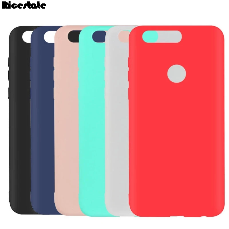 New Case For Huawei Honor 7X Honor 8 Pro Honor 9 lite 10 lite Matte colorful soft Cover silicone case