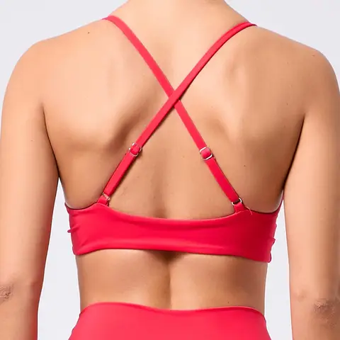 Yoga-BH:ar Sexiga Sport-BH:ar Gymkläder Dam Träningsdräkt 2025 Dam Sportkläder Fitnesskläder Röd Grön Marinblå Kaffe Svart 6 best sales grön sport-bh - №6