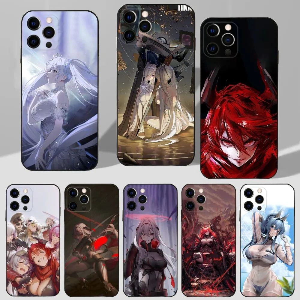 

Game Goddess OF Victory Phone Case For iPhone 16,15,14,13,12,11 Plus,Pro Max,XS,X,XR,SE,Mini,8,7 Soft Silicone Black Cover