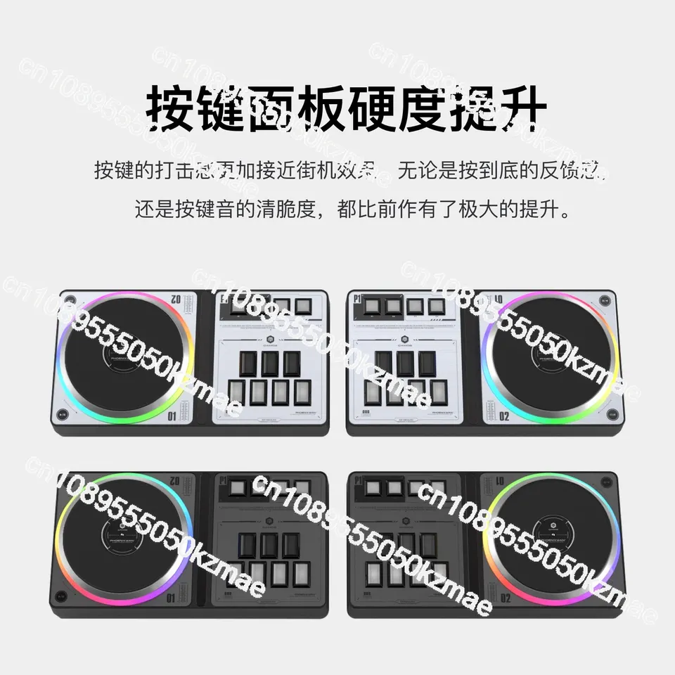 Controller for Beatmania IIDX Arcade Style Gamepad with DJ Analog
