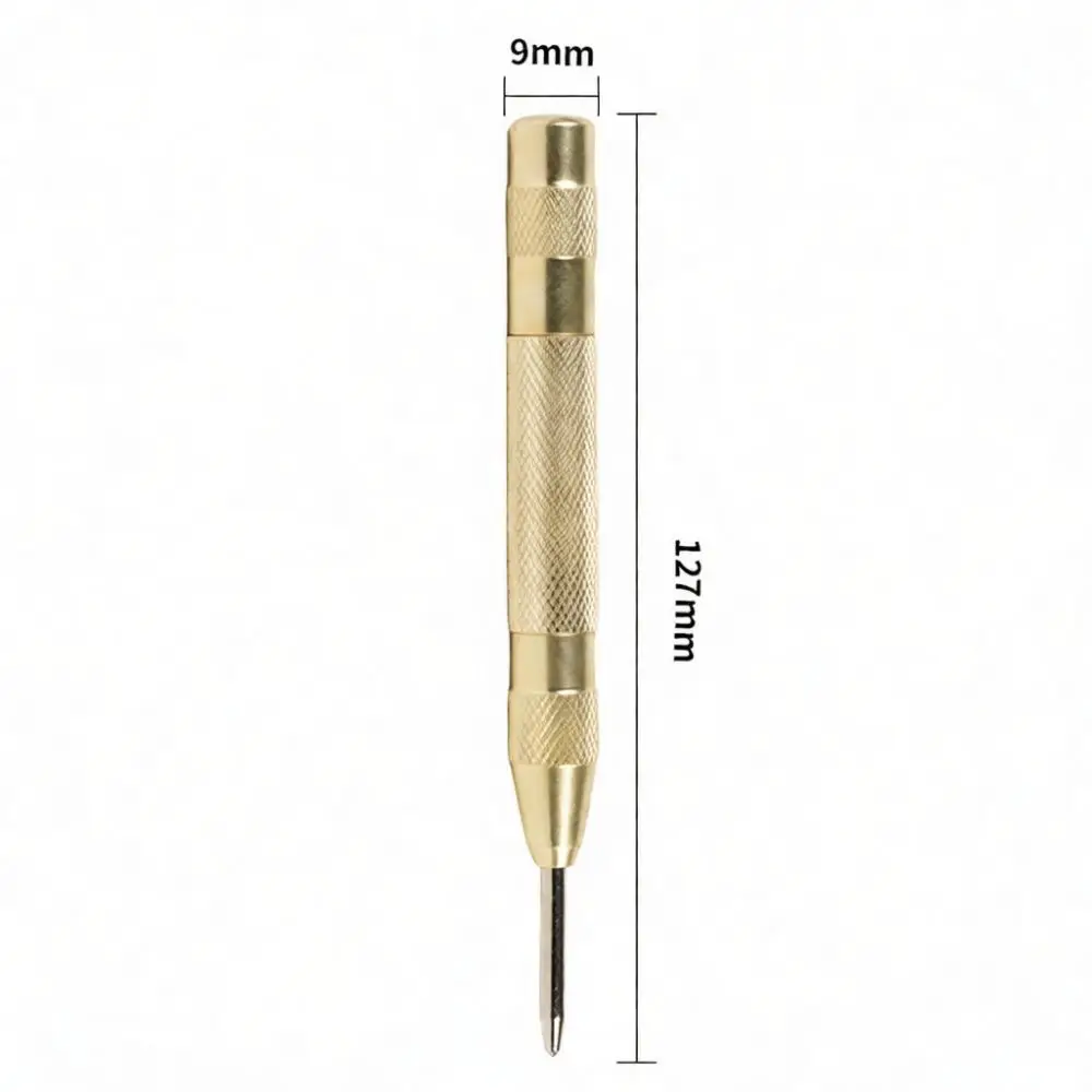 Automatic Center Punch For JuBoShi Mechanical Repair Tool Spring Loaded Impact Locator Marking Metal Drilling Device