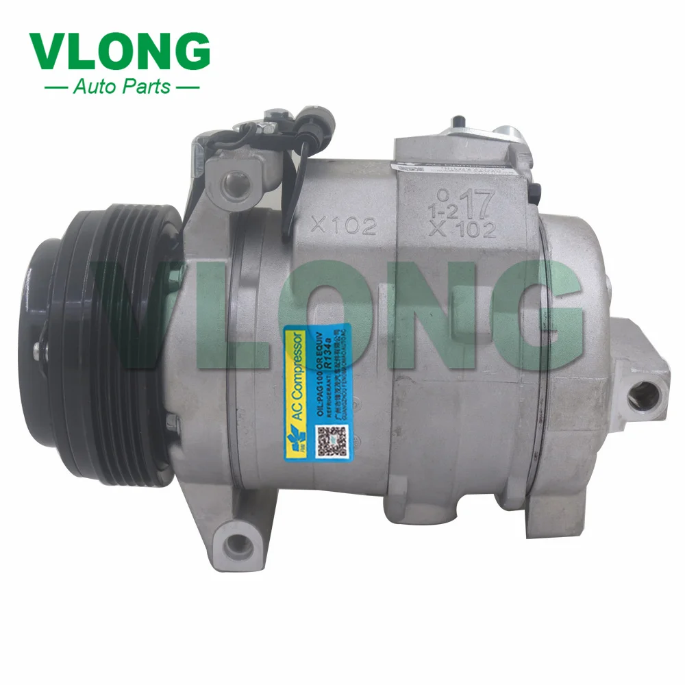 AC Compressor For BMW 5 F10 F18 2009 2012 5 Touring F11 2010 6 Convertible F12 2011 6 Coupe F13 2010 X5 F15 F85 2013 447160-1230