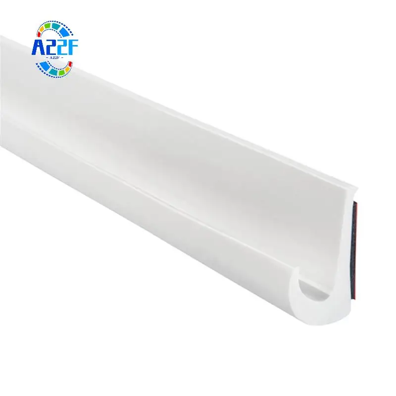 

A22F-RV Caravan Roof Rainwater Gutter PVC Water Channel Easy Install Motorhome Roof Drainage System For Camping Vehicle