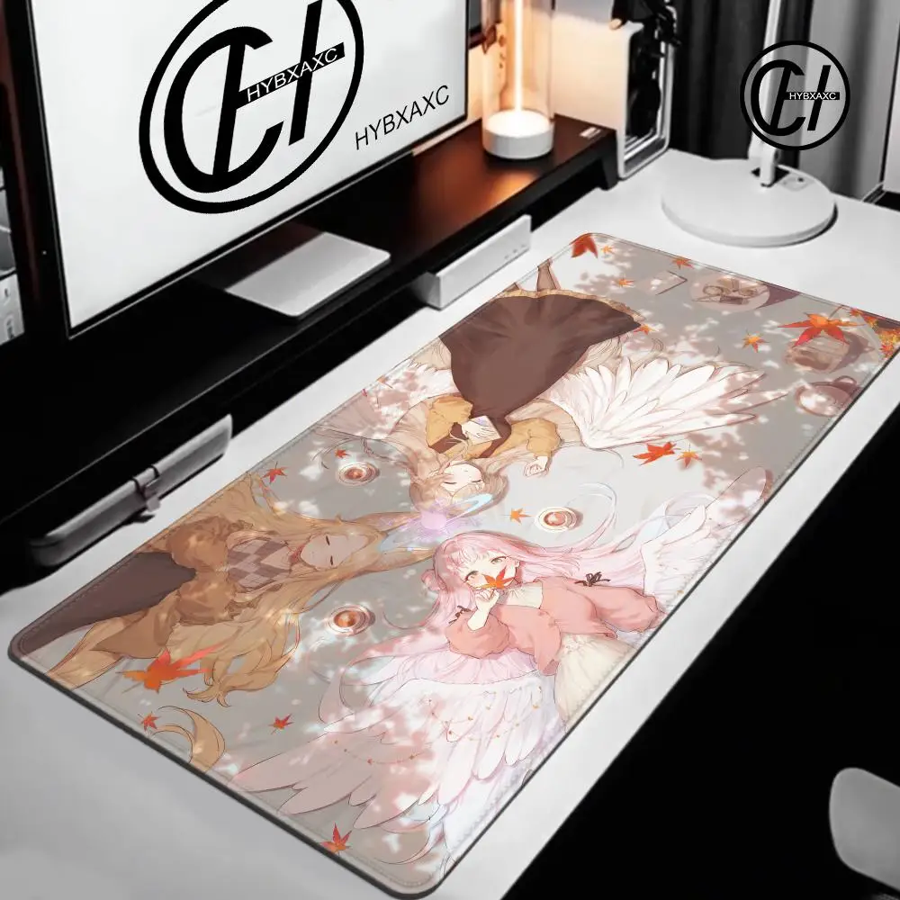 

Popular Game Blue Archive Cute Misono Mika Non-Slip Rubber Mouse Pad Lock Edge mousepads Game play mats for notebook PC