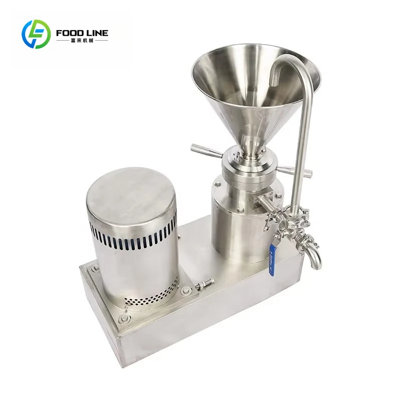 

Stainless steel peanut butter making machine meat colloid mill