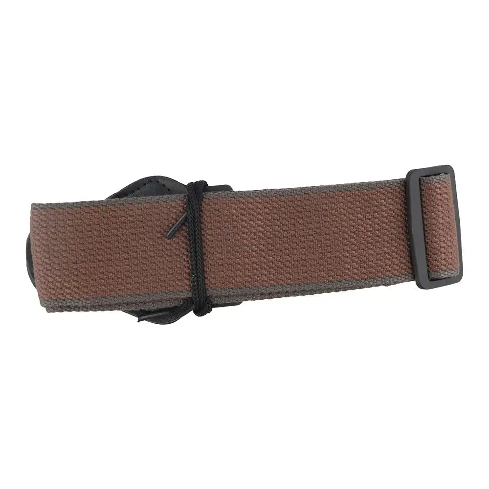 with Guitar Pick Bag Folk Electric Guitar Strap Pure Cotton Adjustable Bass Ukulele Belt Personality Vintage