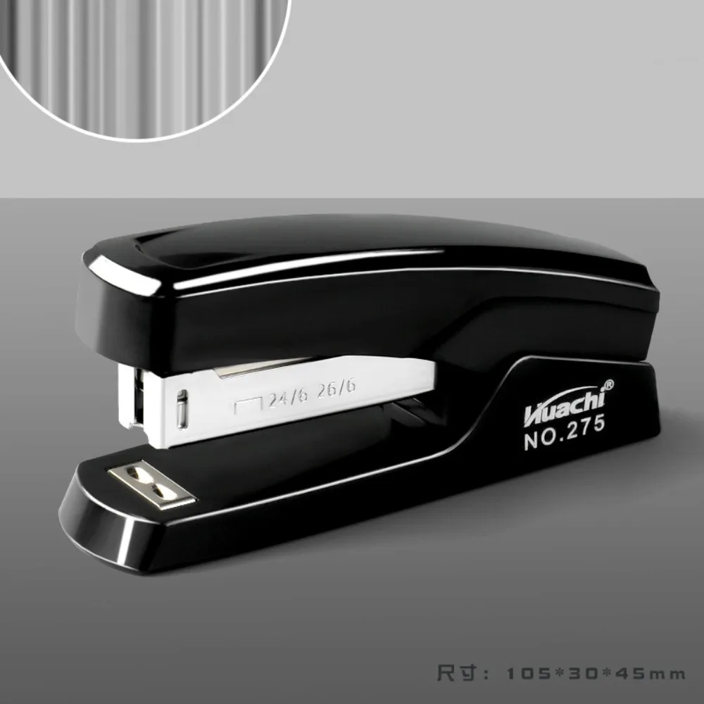 Stapling Tools Labor-Saving Stapler Hand Tools Metal Paper Stapling Machine Grey/Black Portable Staplers for Desk