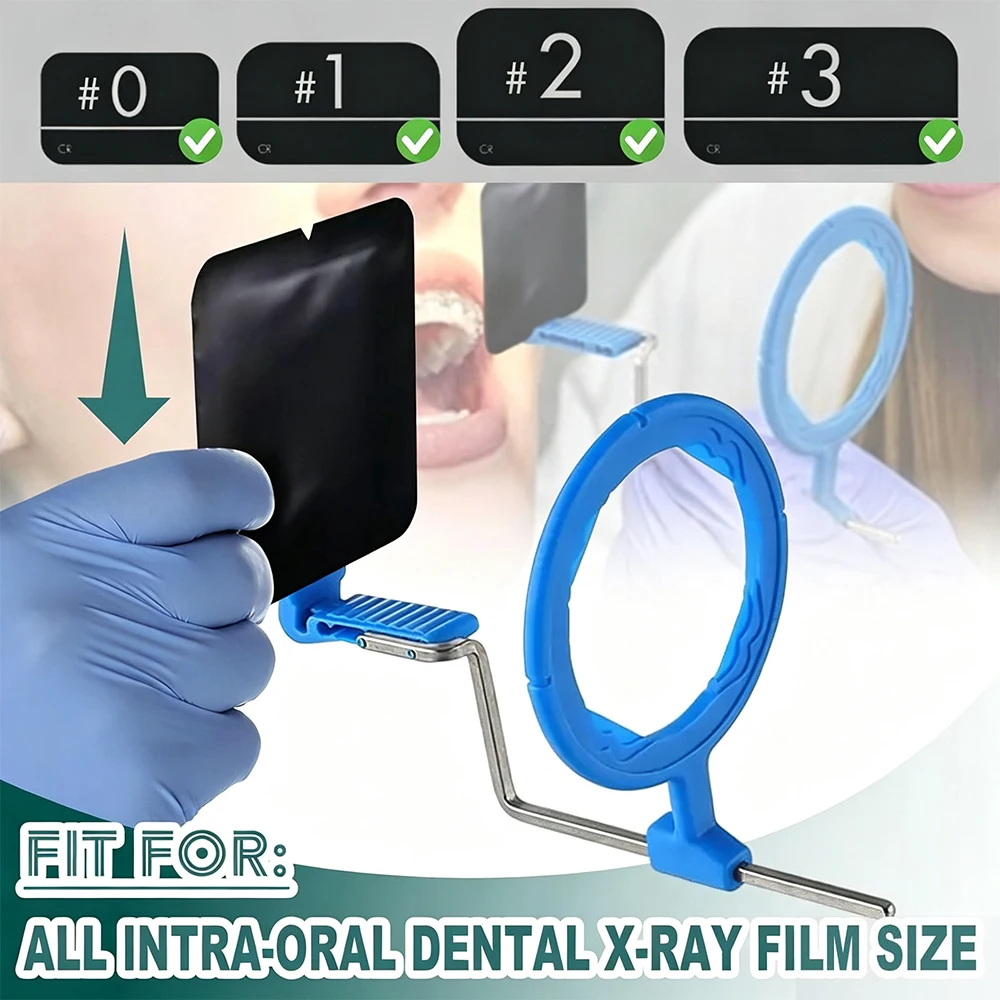 JNSUR Dental-Röntgenfilm-Positionierer, Paralleler Radiographie-Filmhalter für Intraorale Dentalradiographie, Klinikbedarf, Zahnmedizin – Detail 8
