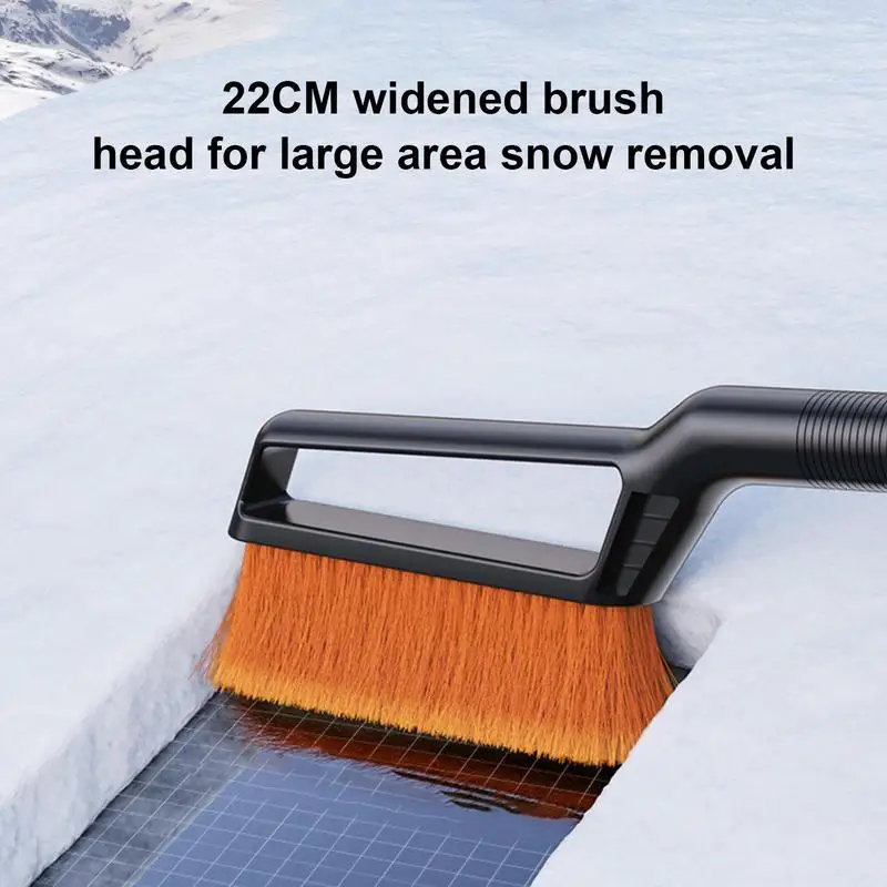 Car Ice Scraper Snow Removal Car Windshield Window Snow Cleaning Scraping Tool With Brush Auto Ice Breaker Snow Shovel Car Tools