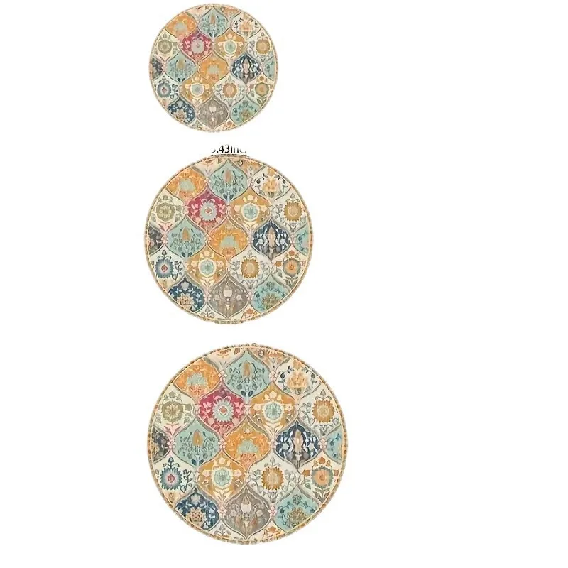 

Vintage Persian living room carpet modern sub-cushion hanging basket chair cushion wooden sofa blanket
