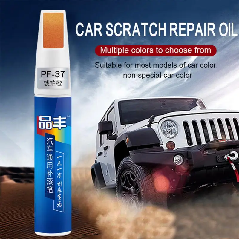 1 pz nero opaco non tossico ritocco penna vernice per Auto universale Auto Scratch Repair Remover Coat Agent Auto Mending Fill Elegance
