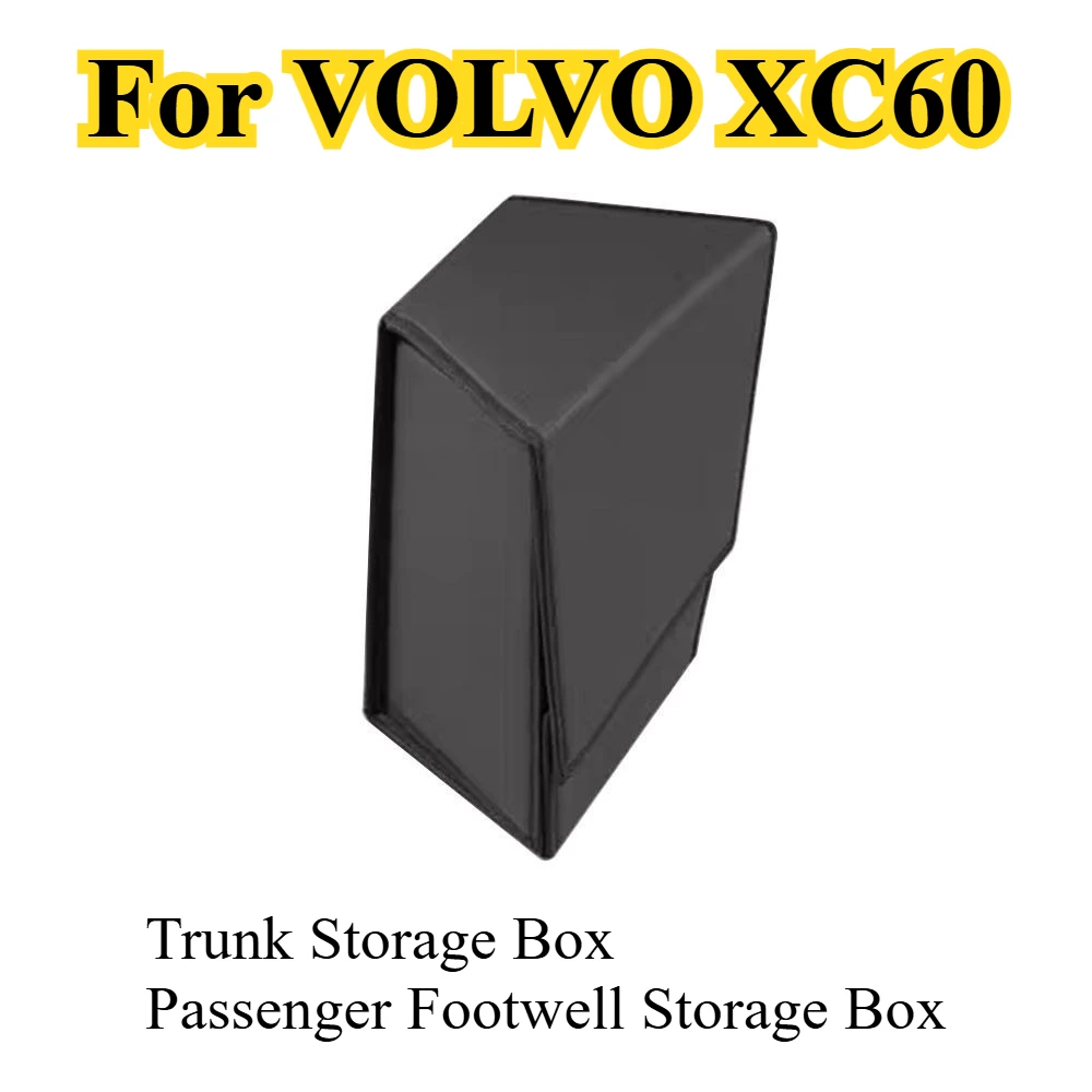 

Задний багажник, боковой ящик для хранения, ящик для хранения ног пассажира, аксессуары для интерьера автомобиля для VOLVO XC60 2026 2025