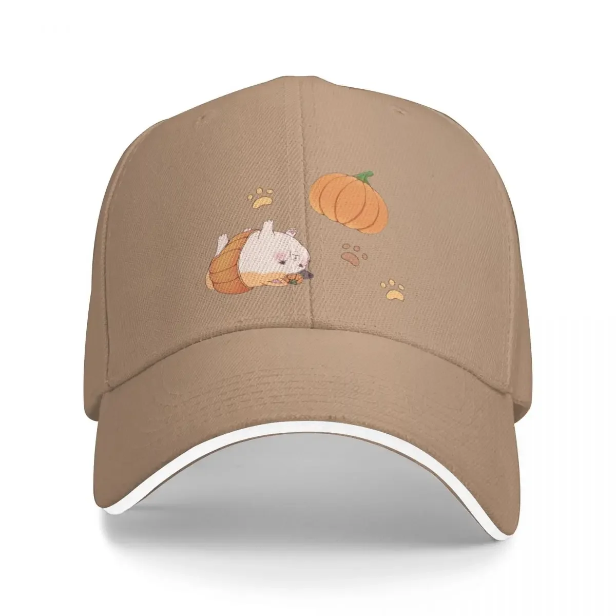 

FFXIV - Halloween Pumpkins Fat Cat Bucket Hat Baseball Cap derby hat Golf Boy Women's