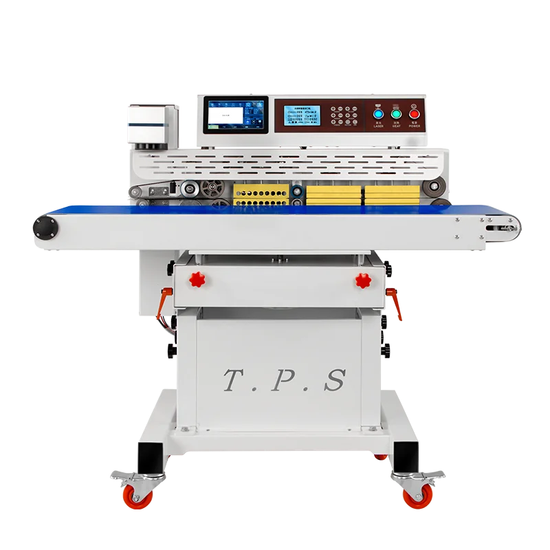 Machine de scellage Laser TEPPS 320Co2, Machine de scellage automatique de bande de Code de Date continue
