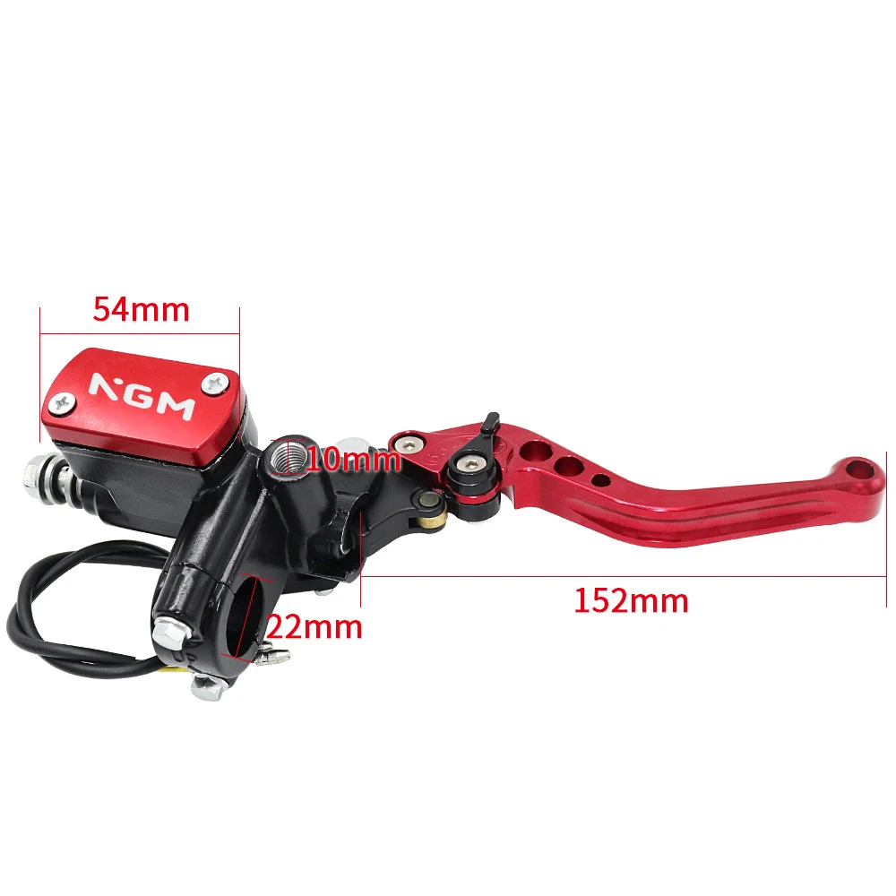 14mm Brake Clutch Pump Master Cylinder Motorcycle lever Handlebar Hydraulic clutch Racing motor for 22mm honda Yamaha Kawasaki