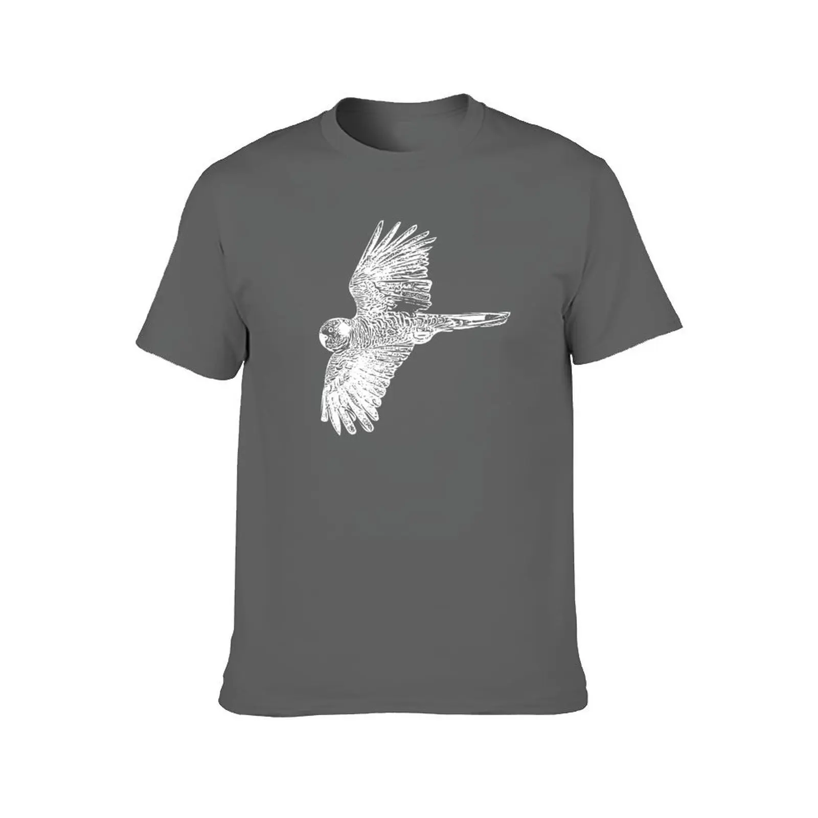Yellow Tailed Black Cockatoo White Design T-Shirt man t shirts graphic man t shirt designer T-Shirt