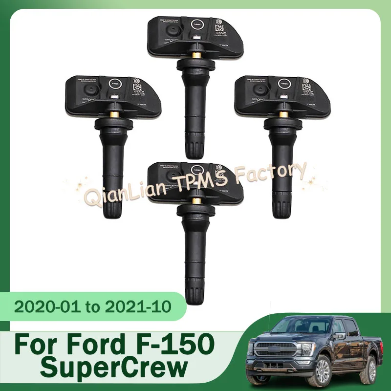 4 stücke JX7T-1A180-AA TPMS Reifen Sensor Für Ford F-150 SuperCrew Reg Ext 315 MHz Reifendruck Überwachung System JX7T1A180AA