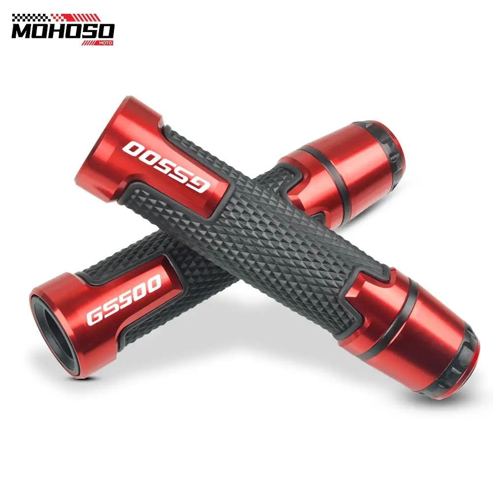 Per SUZUKI GS500 FF 1989-2009 2008 2007 2006 2005 7/8 "22mm Moto Maniglia Grip Manopole Estremità Cap Accessori