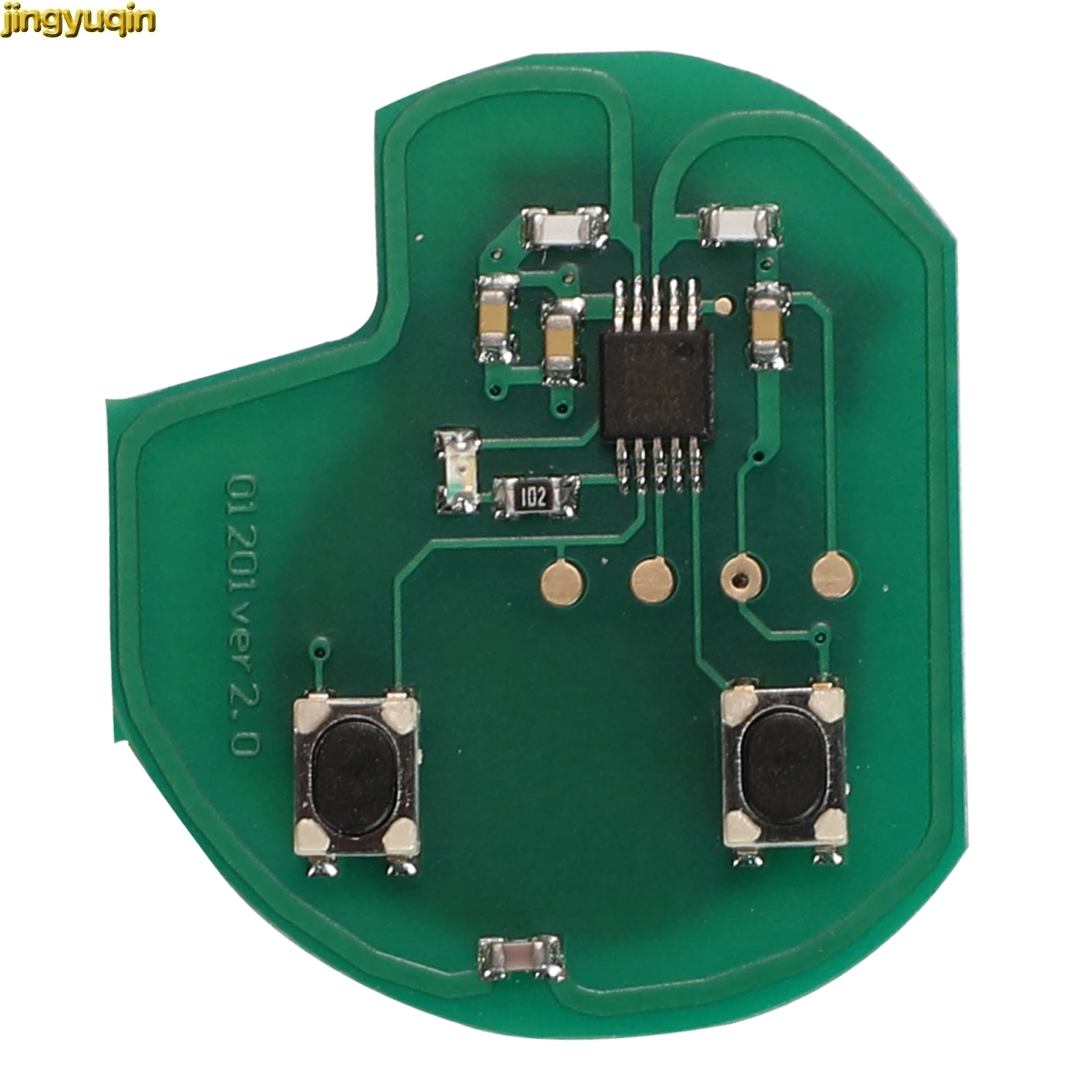 Jingyuqin Remote Circuit Board Without Key 315/433MHz ID46 Chip For SUZUKI SWIFT SX4 Alto JIMNY VITARA IGNIS Splash 2BTN