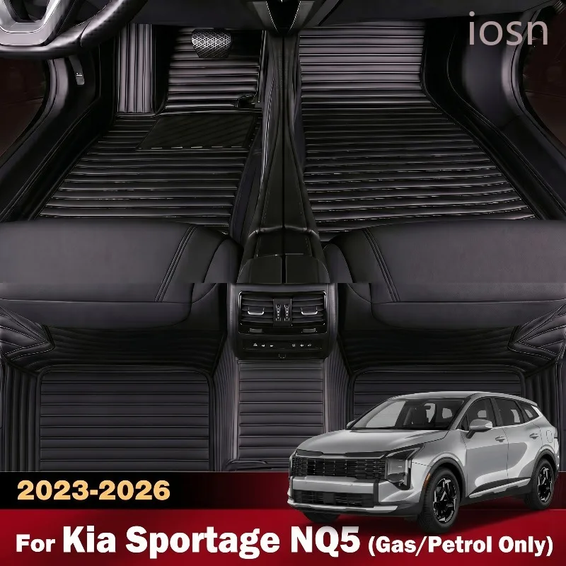 

Custom 3D Car Floor Mats for Kia Sportage NQ5 Gas Petrol Only 2023-2026 All Weather Waterproof Full Coverage Auto Interior Rugs