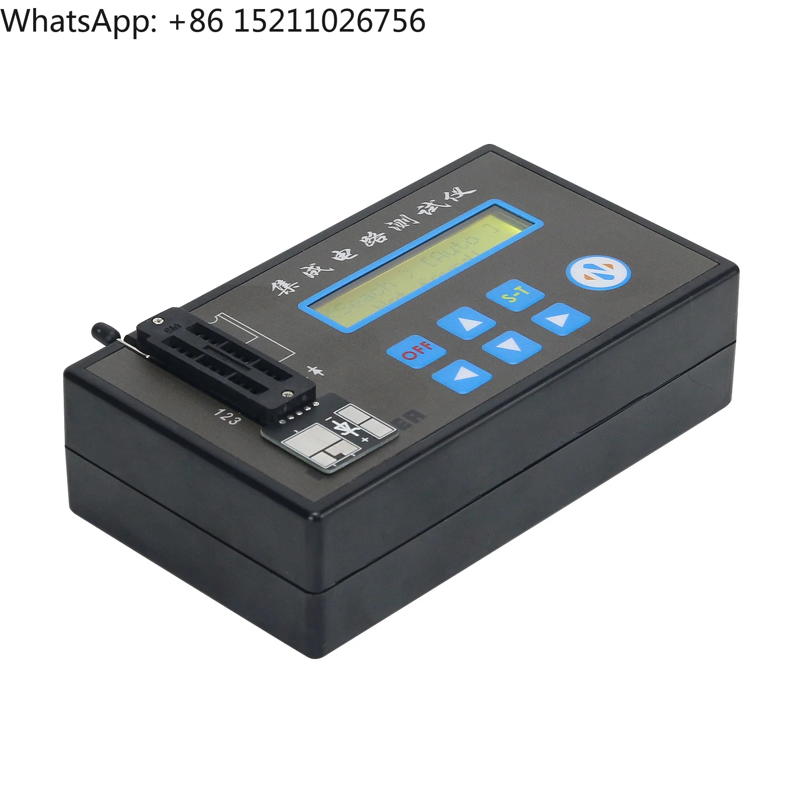 Integrated Circuit Tester Digital IC Tester for Logic Chip Optocoupler Diode Transistor Op Amp