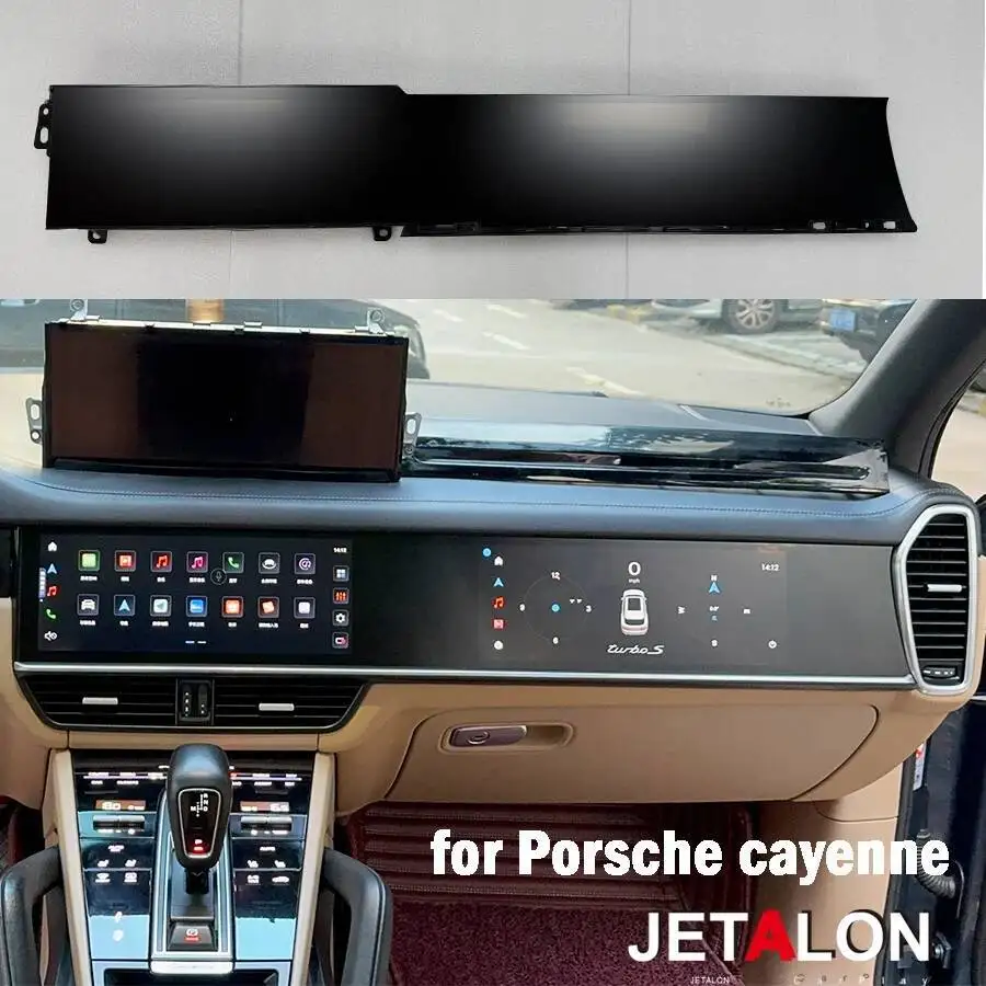 

12.3+12.3Inch Interactive For Porsche Cayenne 2018-2023 Car Radio GPS Navigation Multimedia Player Android Carplayr Head Unit