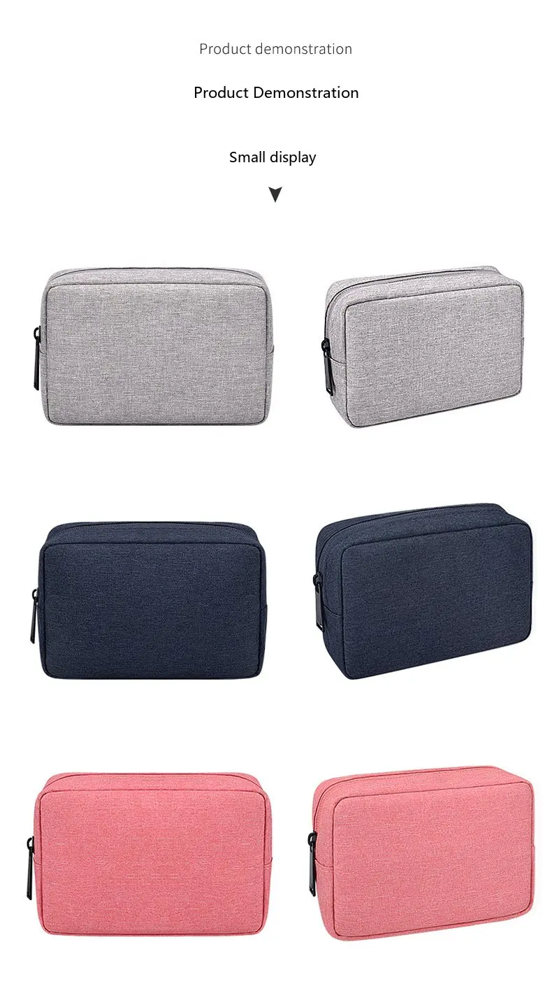 Digitale Gadget-Aufbewahrungstasche Kabel-Organizer für Powerbank, USB-Ladegerät, Kopfhörer – Detail 11