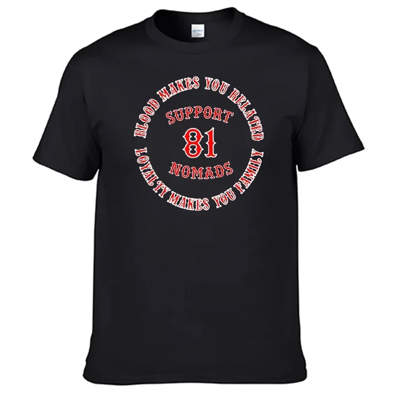 

Support 81 Nomads Hells Angels T Shirt 100% Cotton Top Sales Shirt N14 graphic t shirts men t shirt men clothing