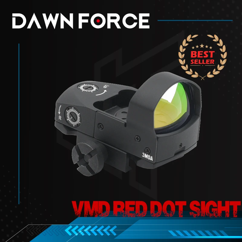 

High Quality Optics VMD-3103 3 MOA Mini Red Dot Sight Rifle Scope Fit Handgun Pistol Airsoft Hunting Gun 1:1 Original Replica