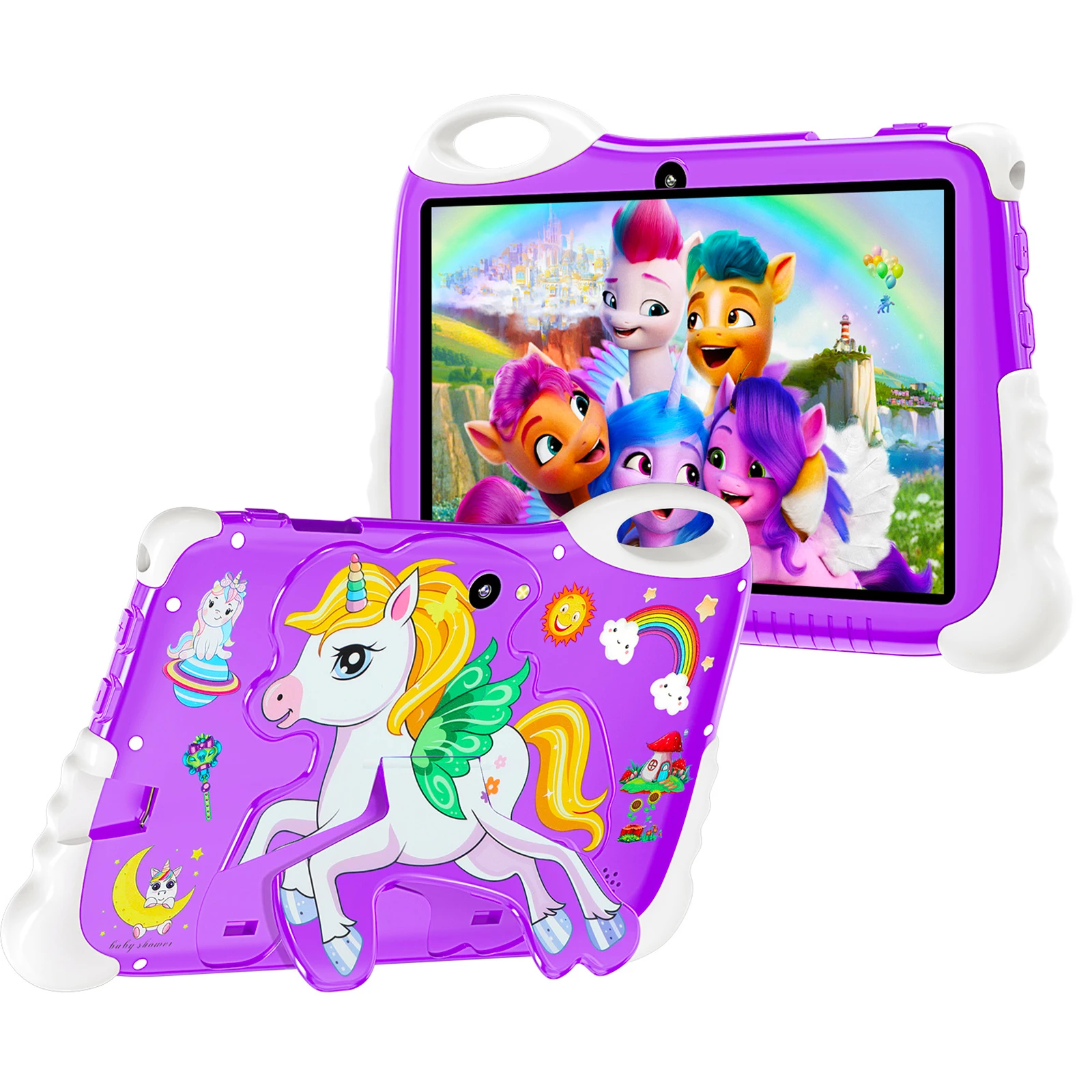 7 Inch Children Tablet Android 13 Octa Core 2GB RAM 32GB ROM Wifi 4G LTE 6000mAh Learning Tablets Learning Software for Kids