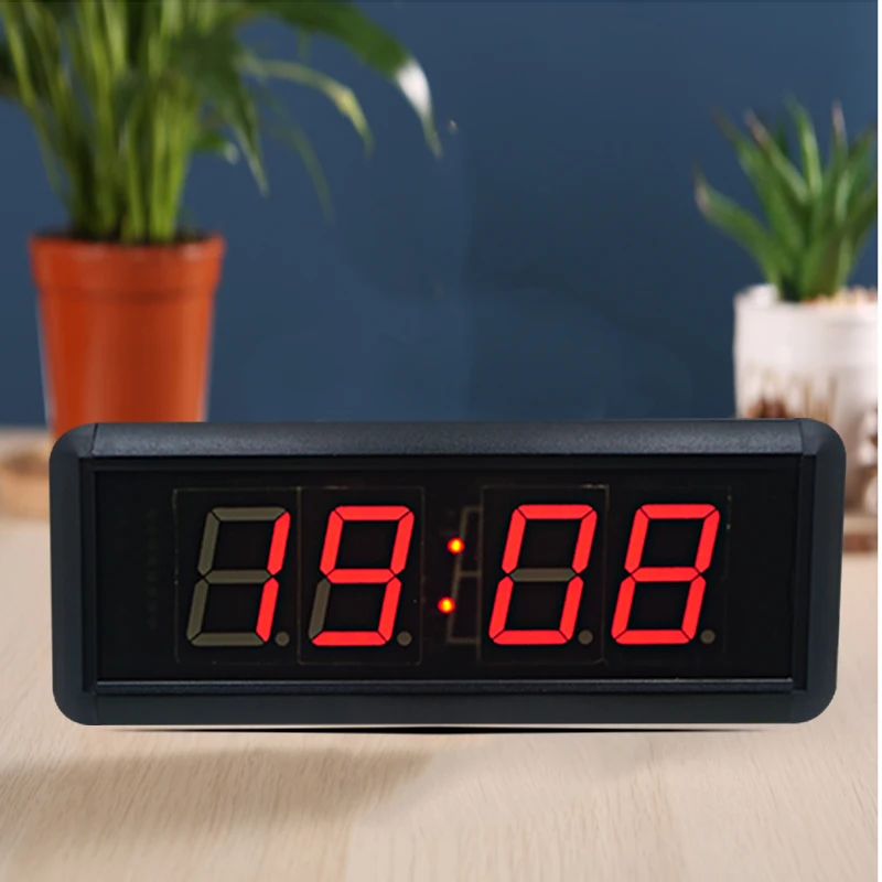 

LED Digital Display Single-Sided Countdown Stopwatch Competition Timer for Training Speech Timing Dedicated for Secret Rooms