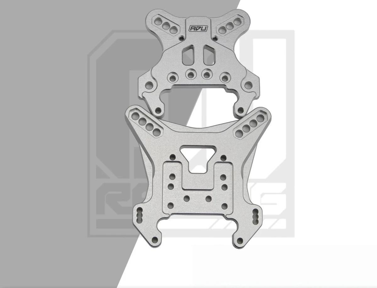 Team Corally SPARK XB6 Front & Rear Reinforced Shock Towers 7075-T6 Aluminum RC Buggy Upgrade Parts
