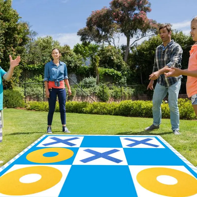 

Giant Bean Bag Toss Outdoor Camping Backyard Lawn Games Easy To Store Portable No Assembly Birthday Party Favors For Kids And