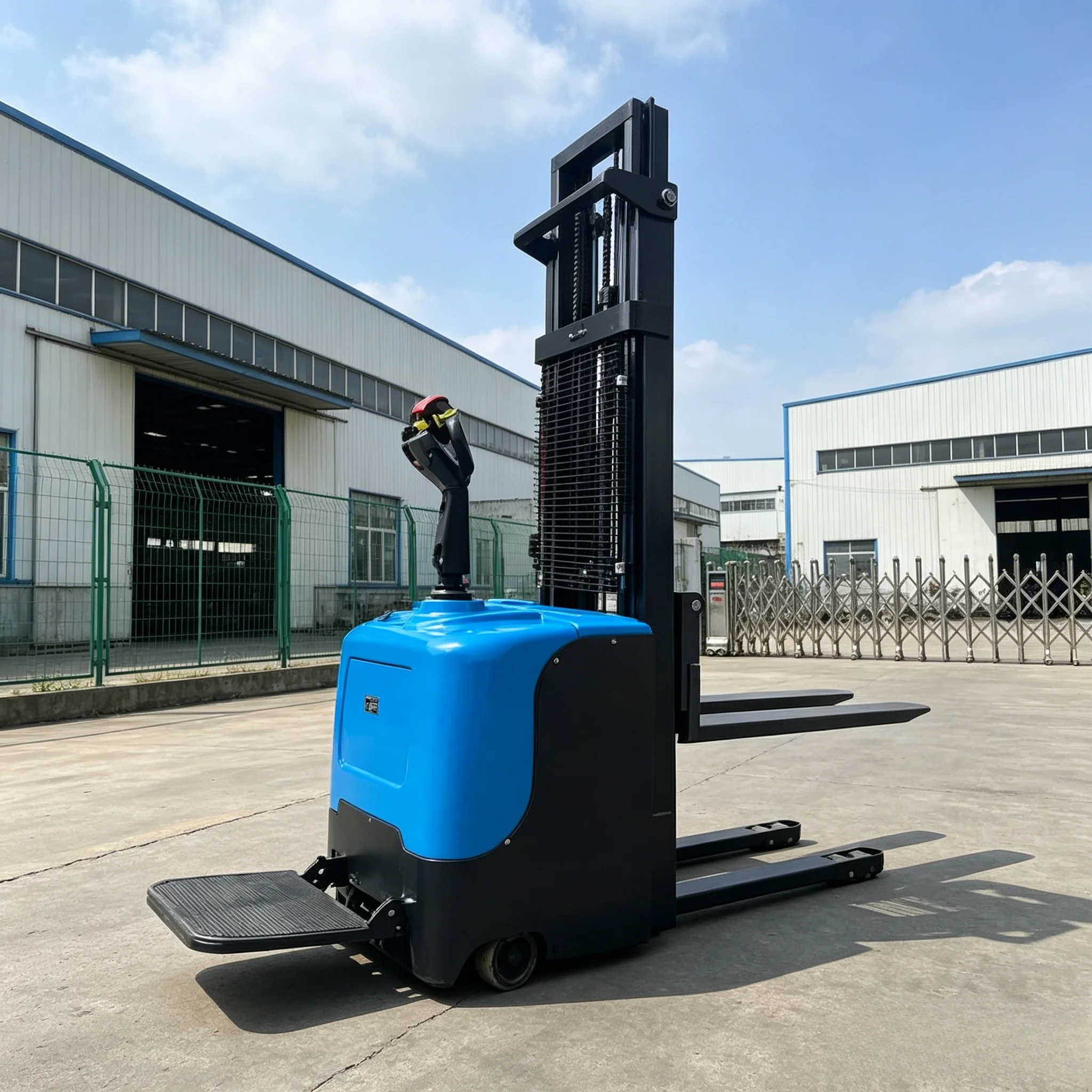Customized Direct Selling Stacker Electric Pallet Stacker 3m High Lift 1500kg Electric Stacker Electric Forklift