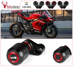 For Ducati Streetfighter V4 S SP Motorcycle CNC Aluminum Accessories Frame Slider Fairing Guard Pad Crash Protector 2020-2023