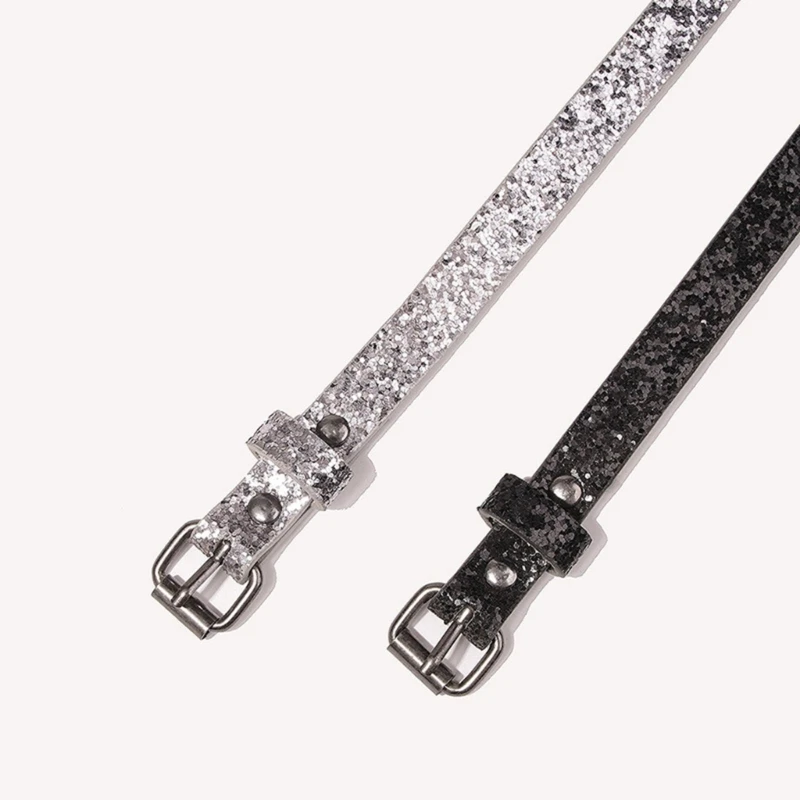 Grunge Waistband 2000s Trend Glitter Belt Hip Hop Blingbling Sequined Chain Dropshipping