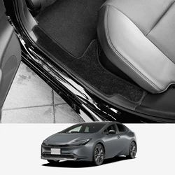 for Toyota Prius 60 Series 2023 2024 Car Door Sill Protect Carpet Floor Mats Foot Pads AH40 Non-Slip Front Rear Pad 4pcs/Set