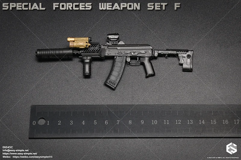 Fácil e simples 06045 1/6 escala mini acessório armyman arma modelo brinquedos não pode atirar para figura de ação de 12 polegadas adereços de cena de soldado