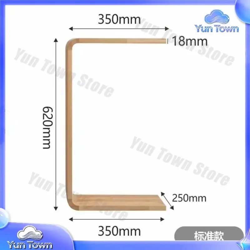 C-type Sofa Side for Living Room Removable Coffee  Minimalist Bay Window Small Table Bedroom Bedside Table