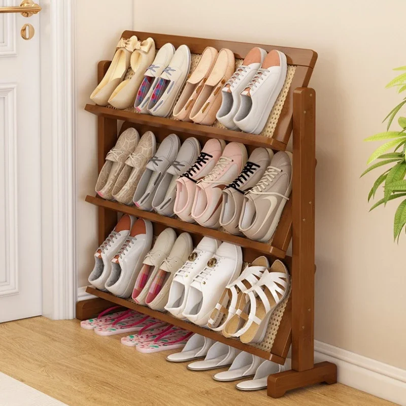 

Exquisite Multi-functional Narrow Slit Shoe Rack Multi-layer Small Apartment Door Simple New Large Capacity Shoe Rack Bookshelf