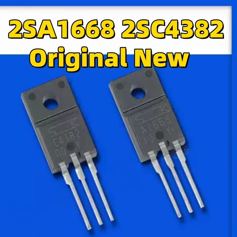10 pairs brand new original genuine 2SA1668 2SC4382 A1668 C4382