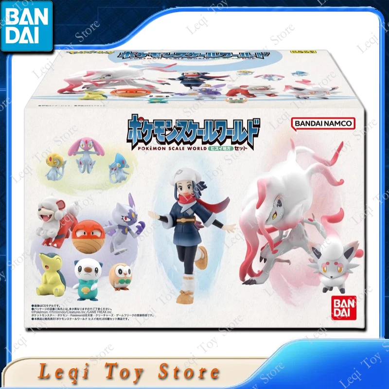 bandai-originale-autentico-pokemon-scale-world-hisui-zoroark-akari-action-figure-anime-giocattoli-regalo-per-bambine-e-ragazze-modellini-ornamentali-bambola