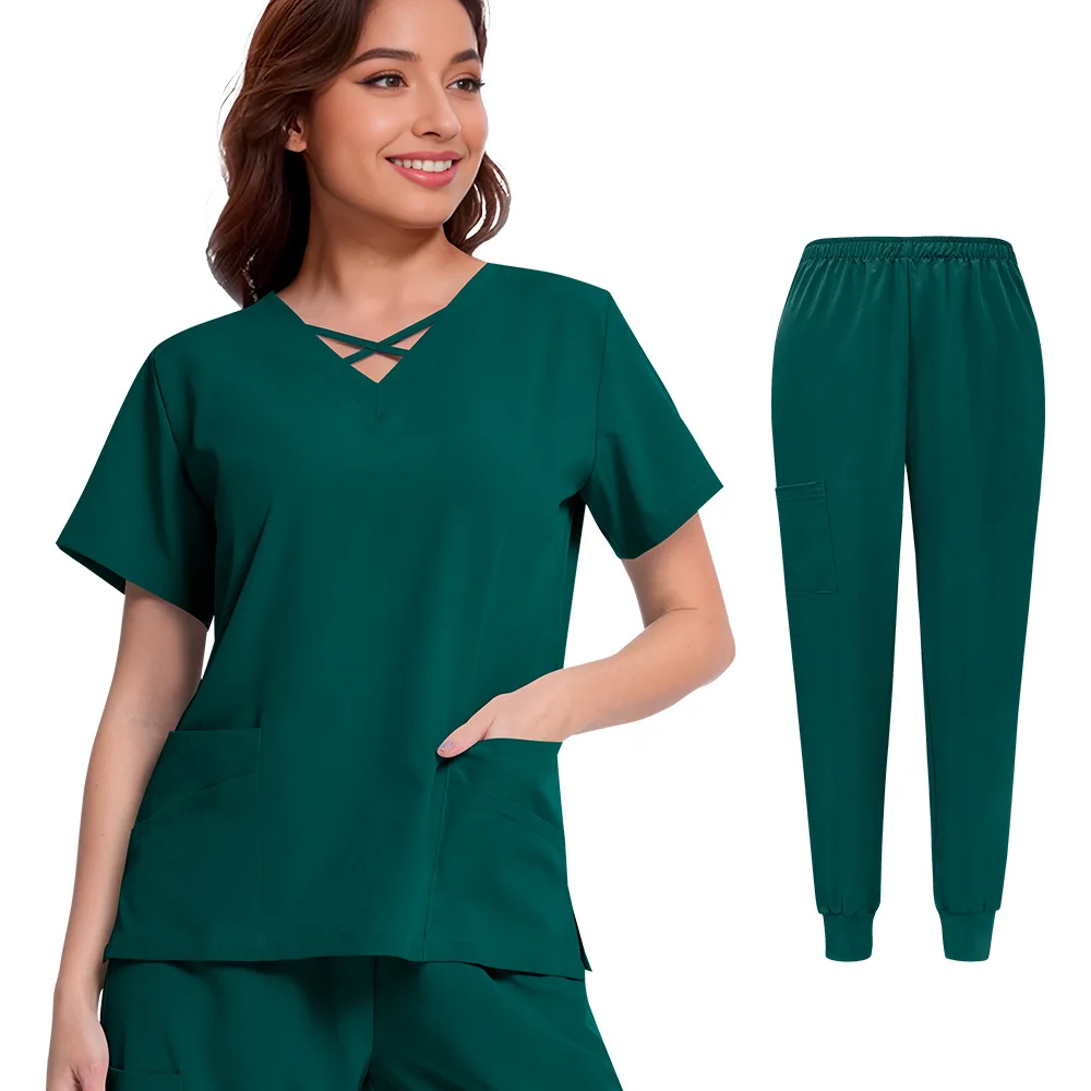 الزي الجراحي امرأة التمريض المقالات الزي السريري النساء الزي الطبي الممرضات الزي الأسنان صالون تجميل سبا عمال