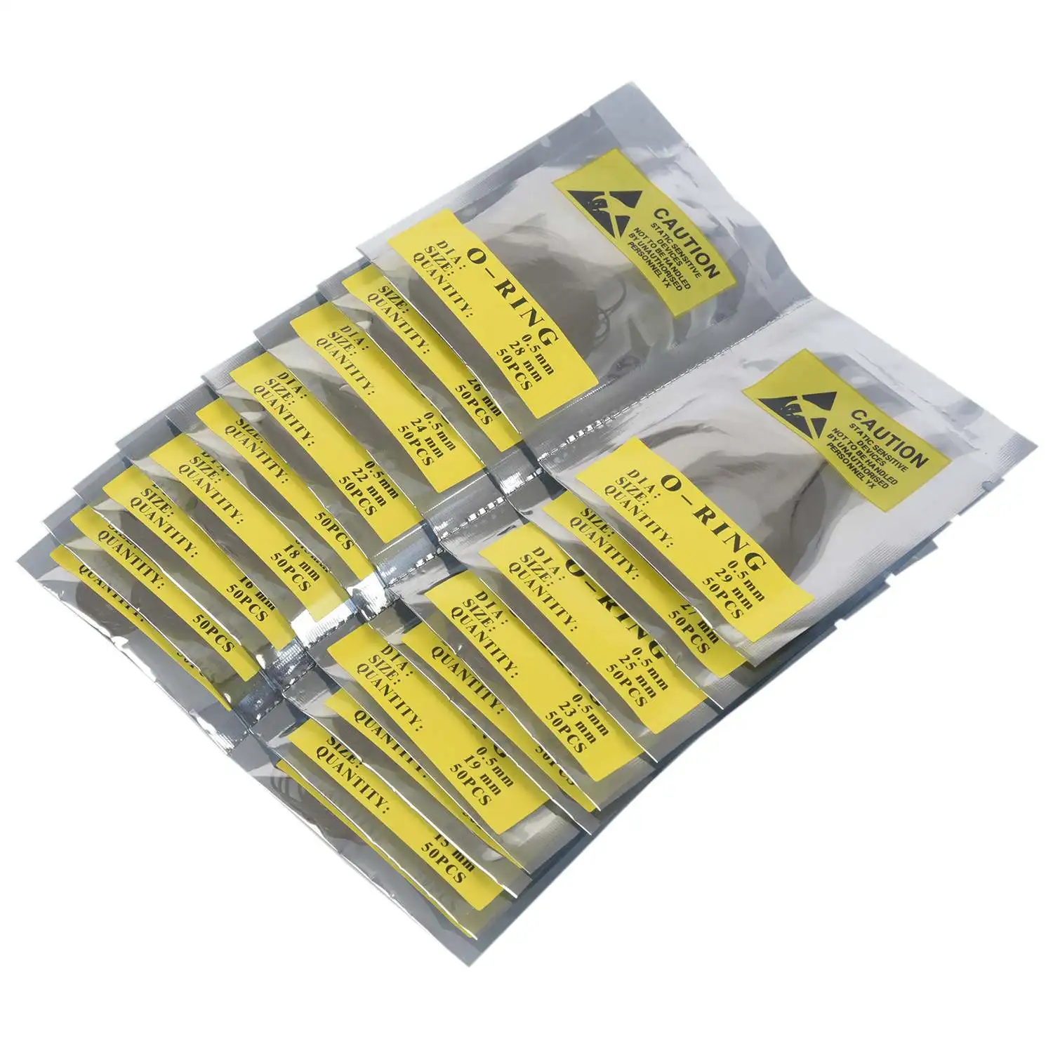 FZFZ 950 個 0.5 ミリメートル O リング時計バックガスケットゴムシール修理ツールキットサイズ 12 ミリメートル-30 ミリメートル