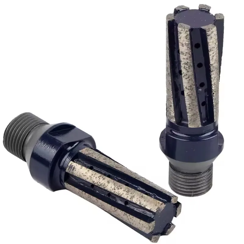 1/2  Diamond CNC Tool Countersink Drill Milling Cutter Router Segmented Finger Bit for Granite Marble Stone
