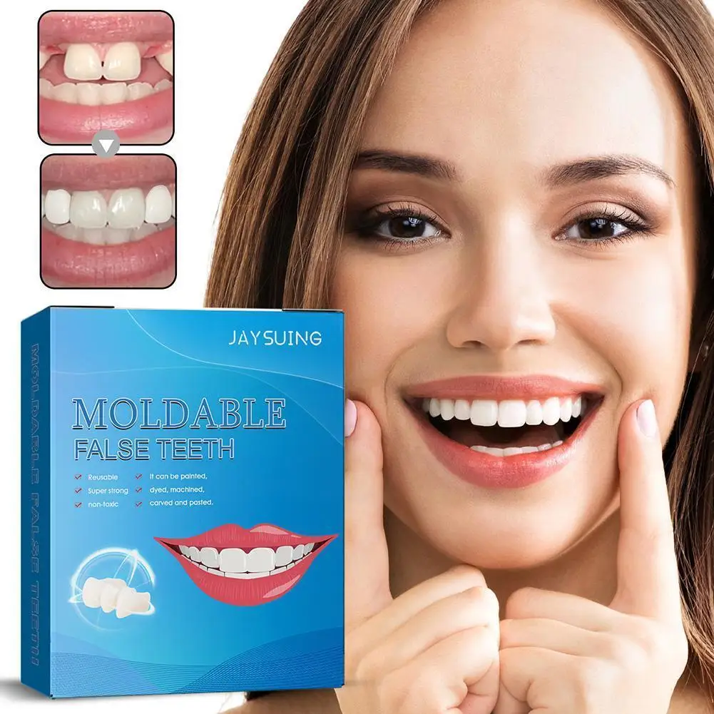 Temporary Tooth Repair Beads Glue Missing Broken Teeth Tooth Veneers Repair Material Filling Denture Glue Teeth Tooth Gaps